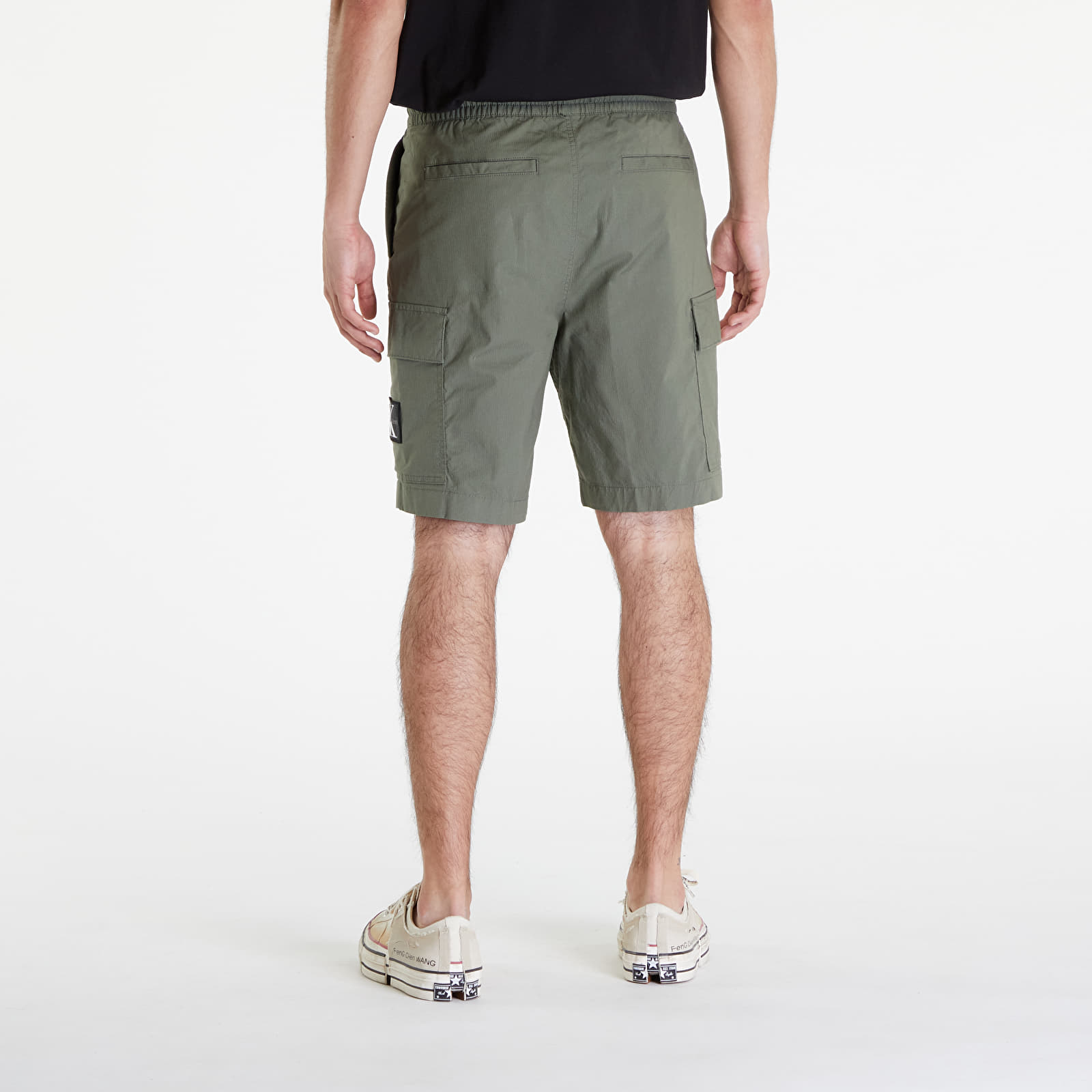 Pantaloncini Calvin Klein Jeans Washed Cargo Shorts Green