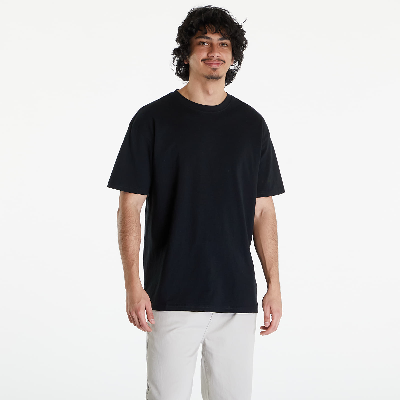Majice Urban Classics Heavy Oversized Tee 2-Pack Black/ White