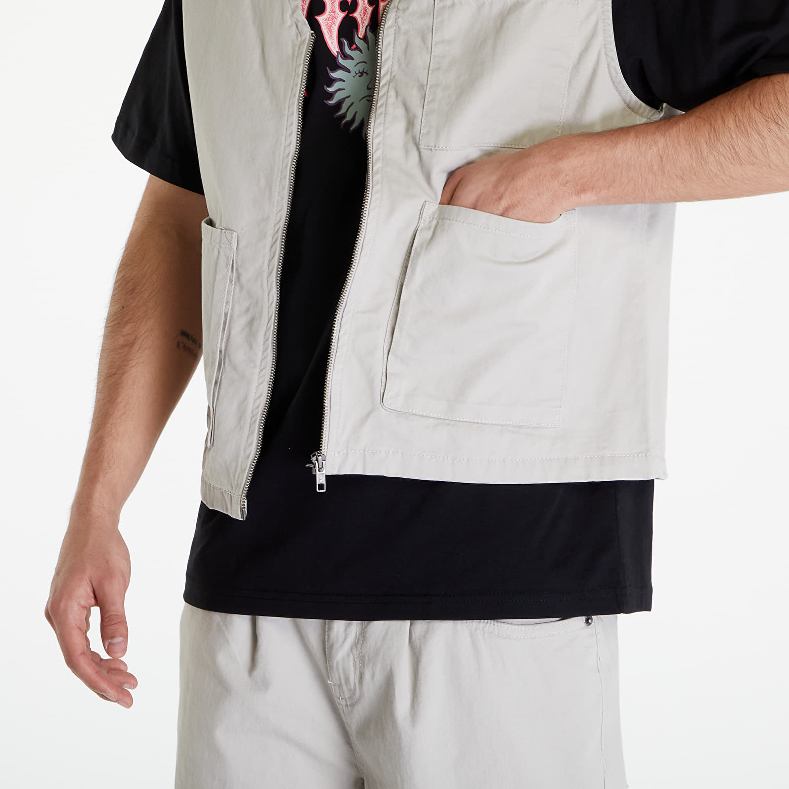 Vests Urban Classics Organic Cotton Vest Cloud