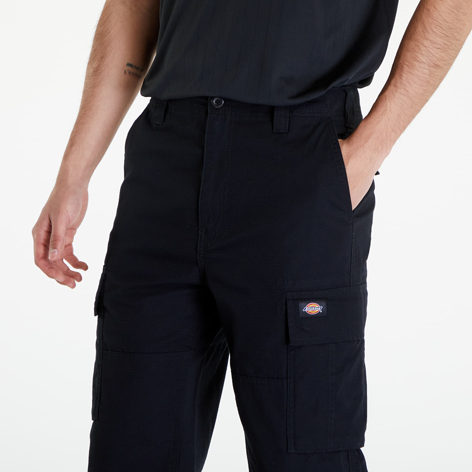 Kalhoty Dickies Eagle Bend Cargo Trousers Black