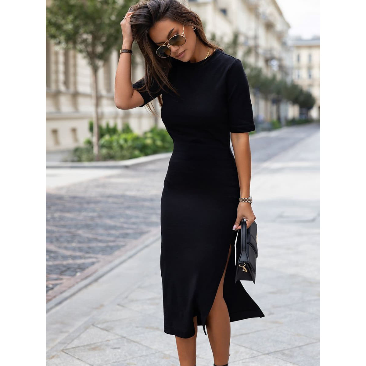 Dresses IVON model 188726 Black