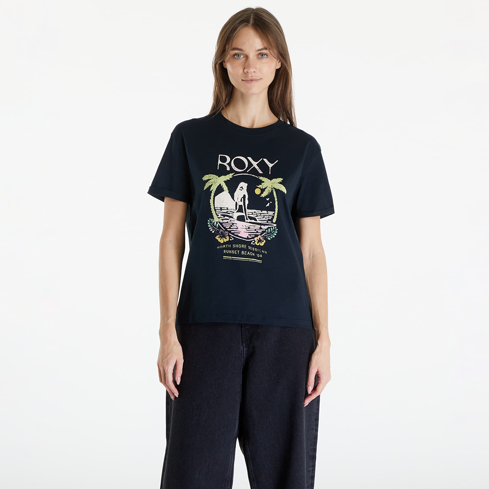 T-Shirts Roxy Summer Fun A Anthracite