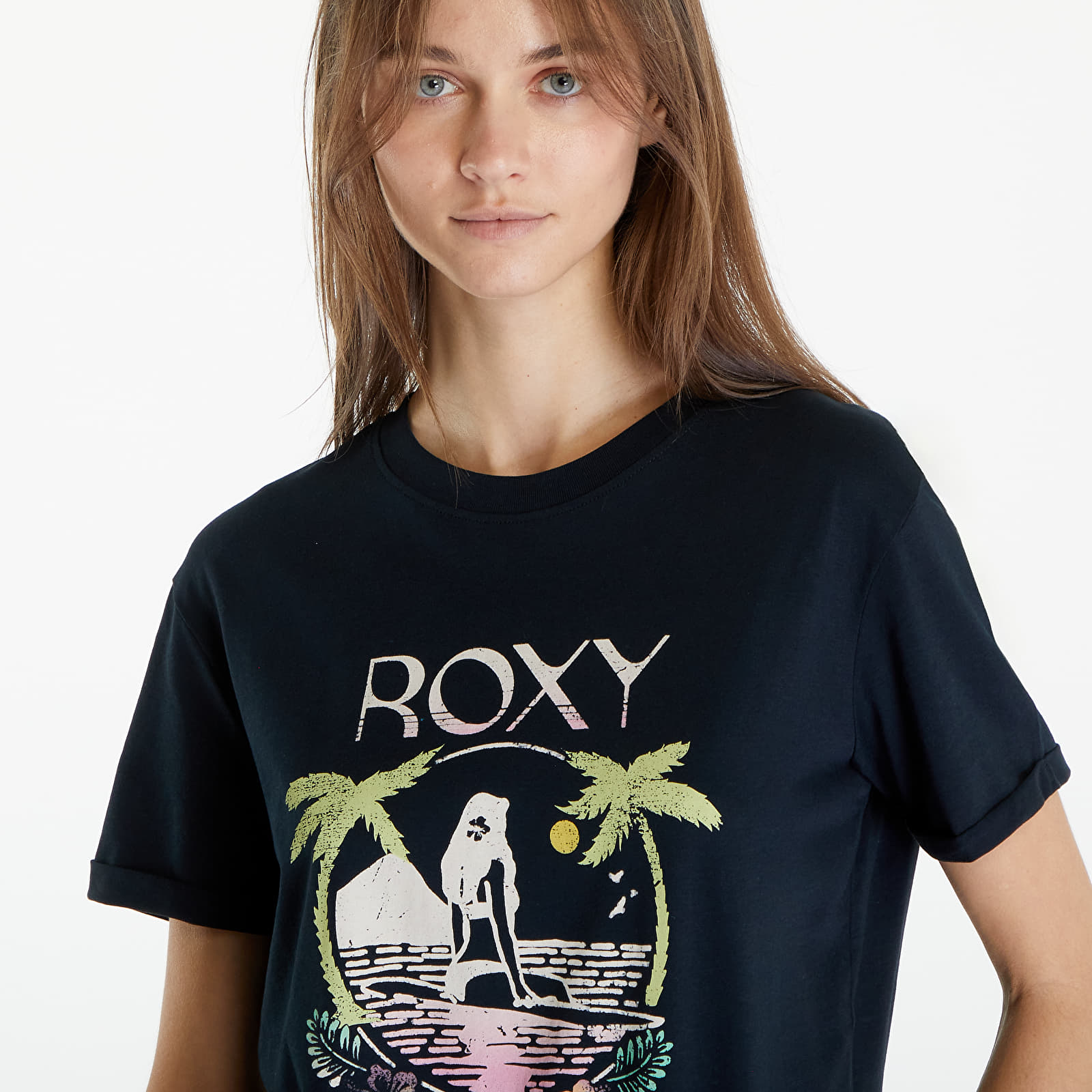 T-Shirts Roxy Summer Fun A Anthracite
