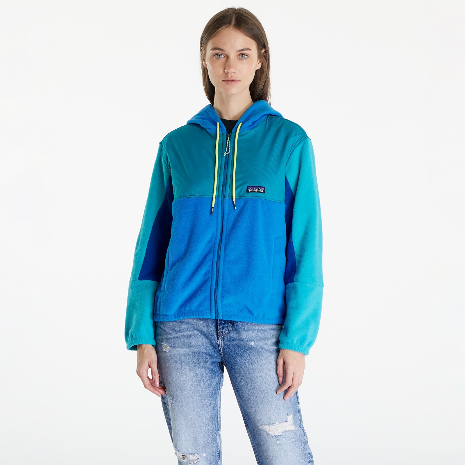 Mikiny Patagonia W's Microdini Hoody Vessel Blue