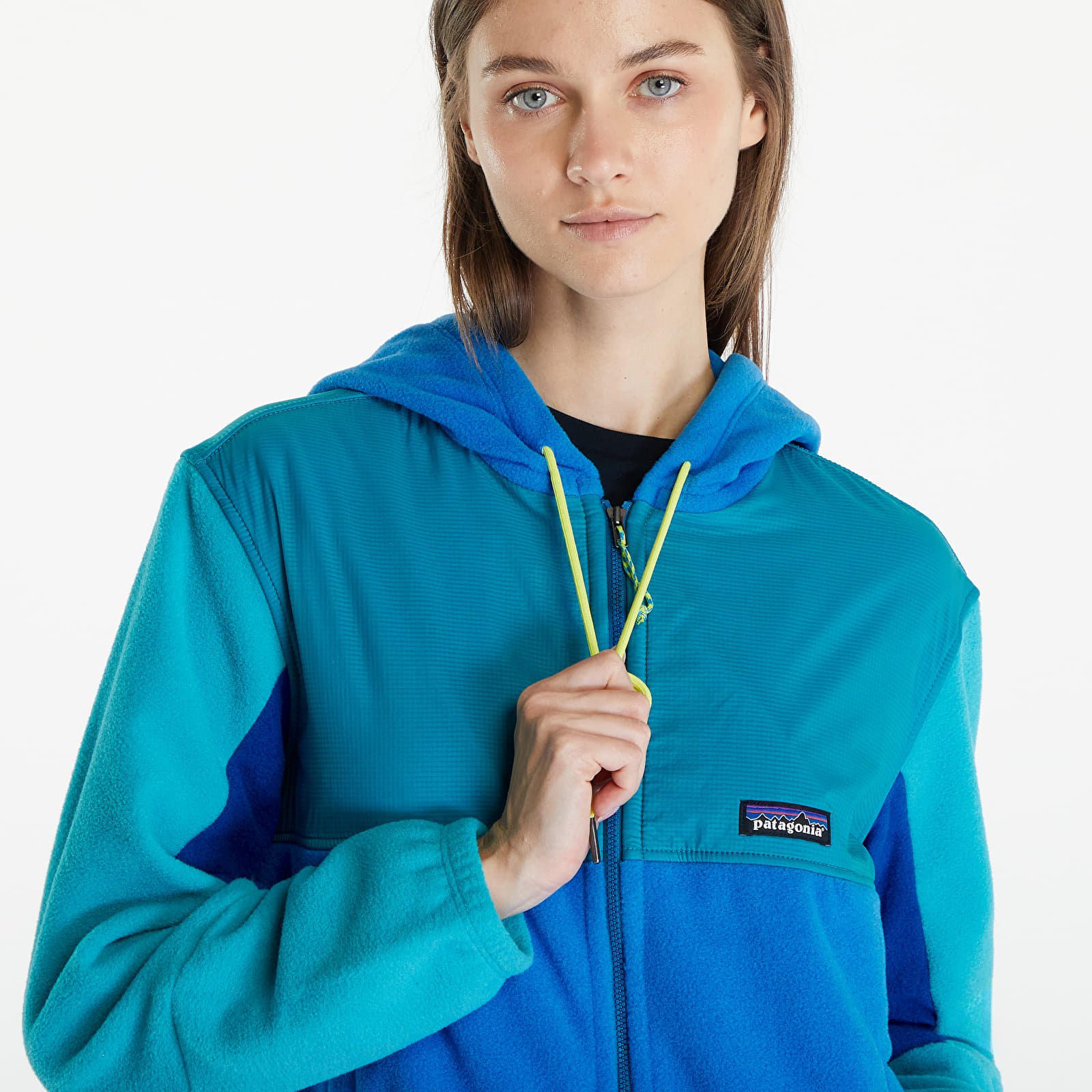 Mikiny Patagonia W's Microdini Hoody Vessel Blue