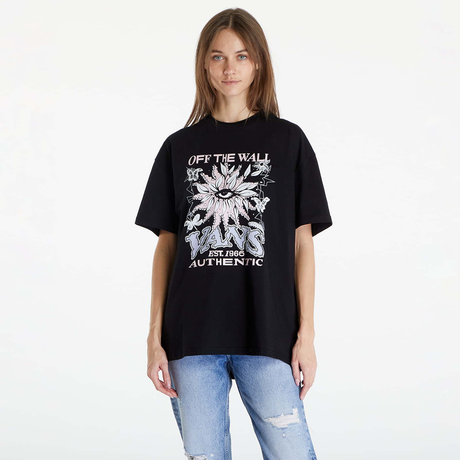 T-shirts Vans Irene'S Eye Oversized Black