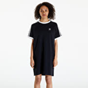 Kleider adidas 3 Stripes Raglan Dress Black Queens