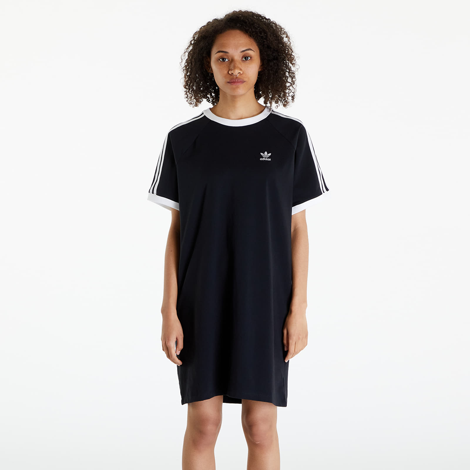 Dresses adidas 3 Stripes Raglan Dress Black