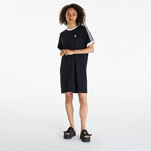 Dresses adidas 3 Stripes Raglan Dress Black Queens