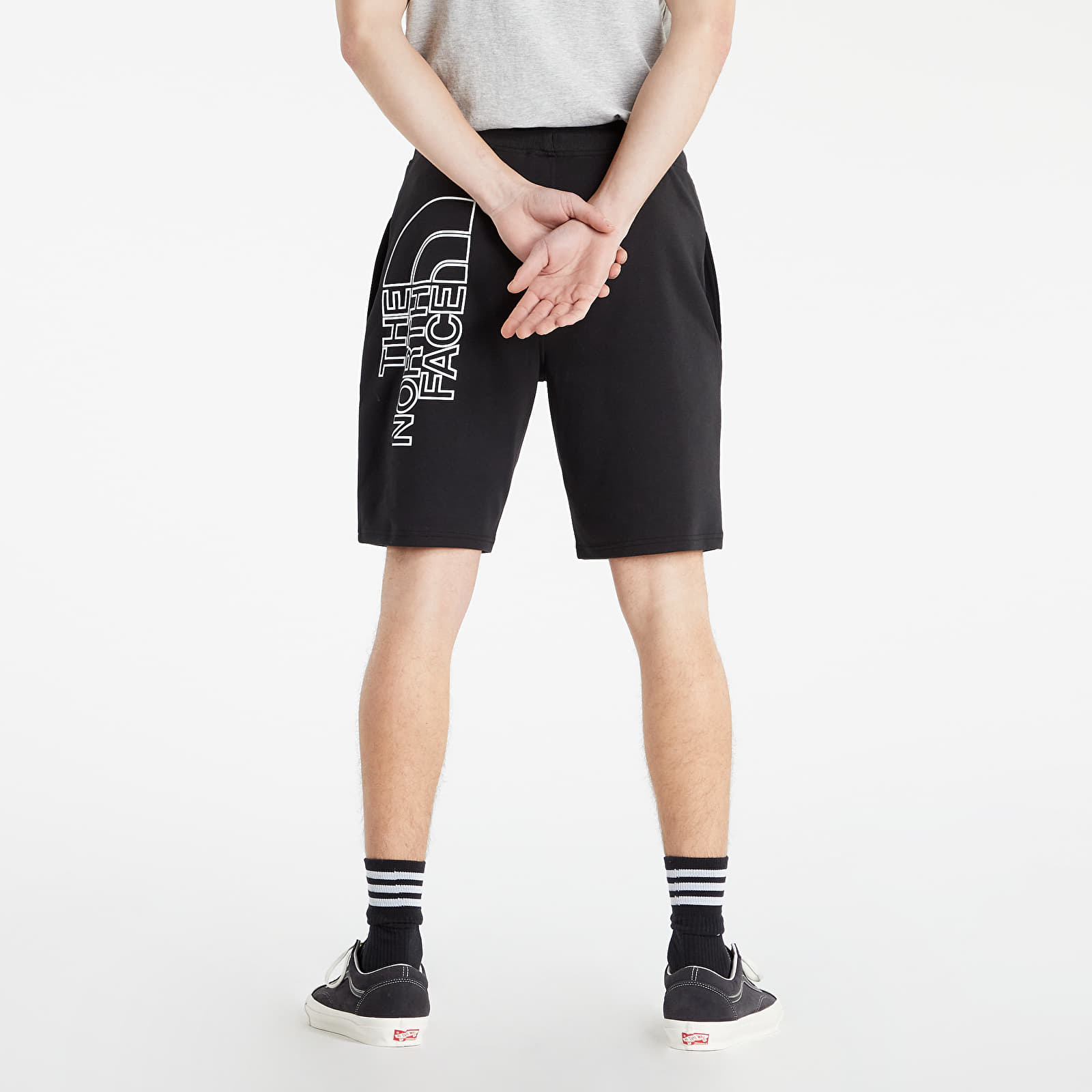 The north face logo shorts online