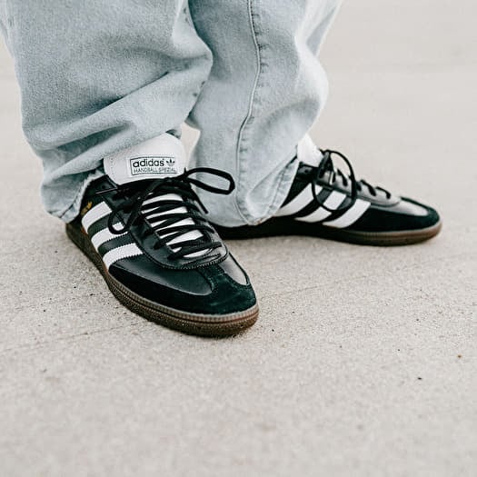Black adidas leather mens shoes best sale