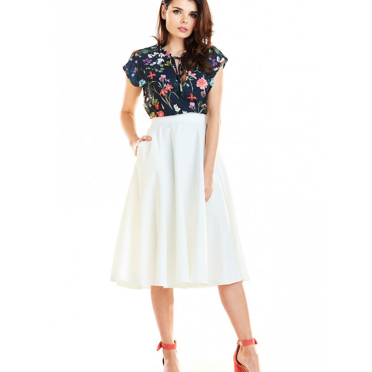 Spódnice awama model 129952 Beige (129952awama) Queens 💚