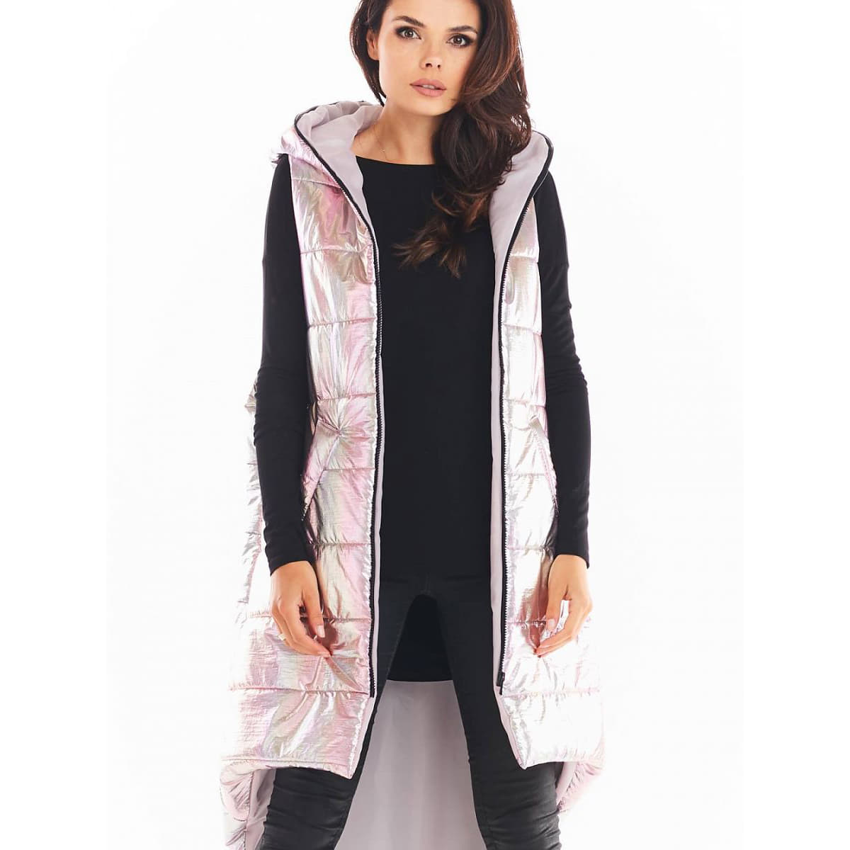 Vestes awama model 149753 Pink