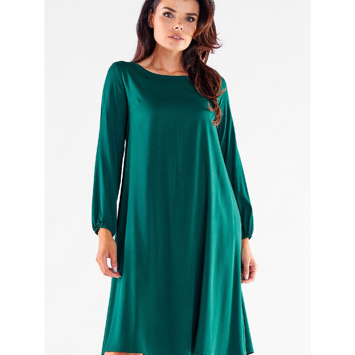 Dresses awama model 173926 Green