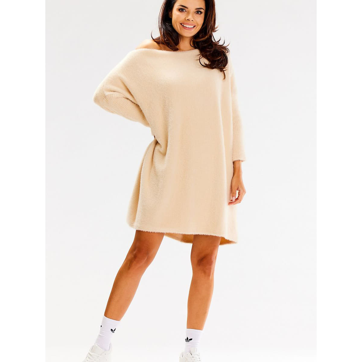 Sudaderas y Jerseys awama model 187184 Beige