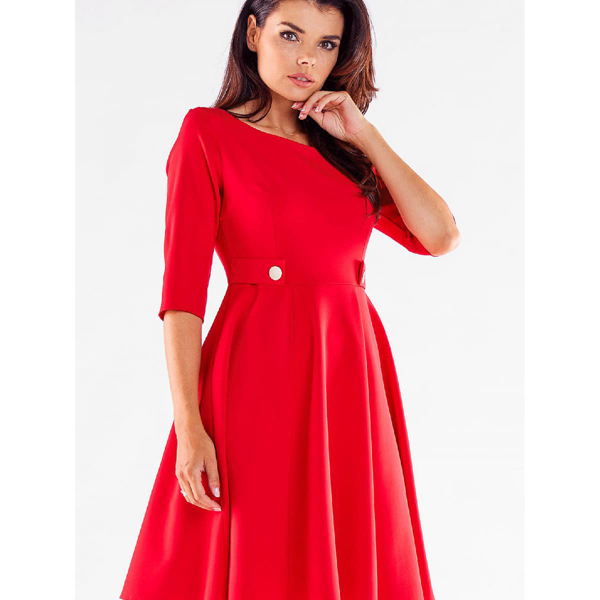 Rochie awama model 176884 Red