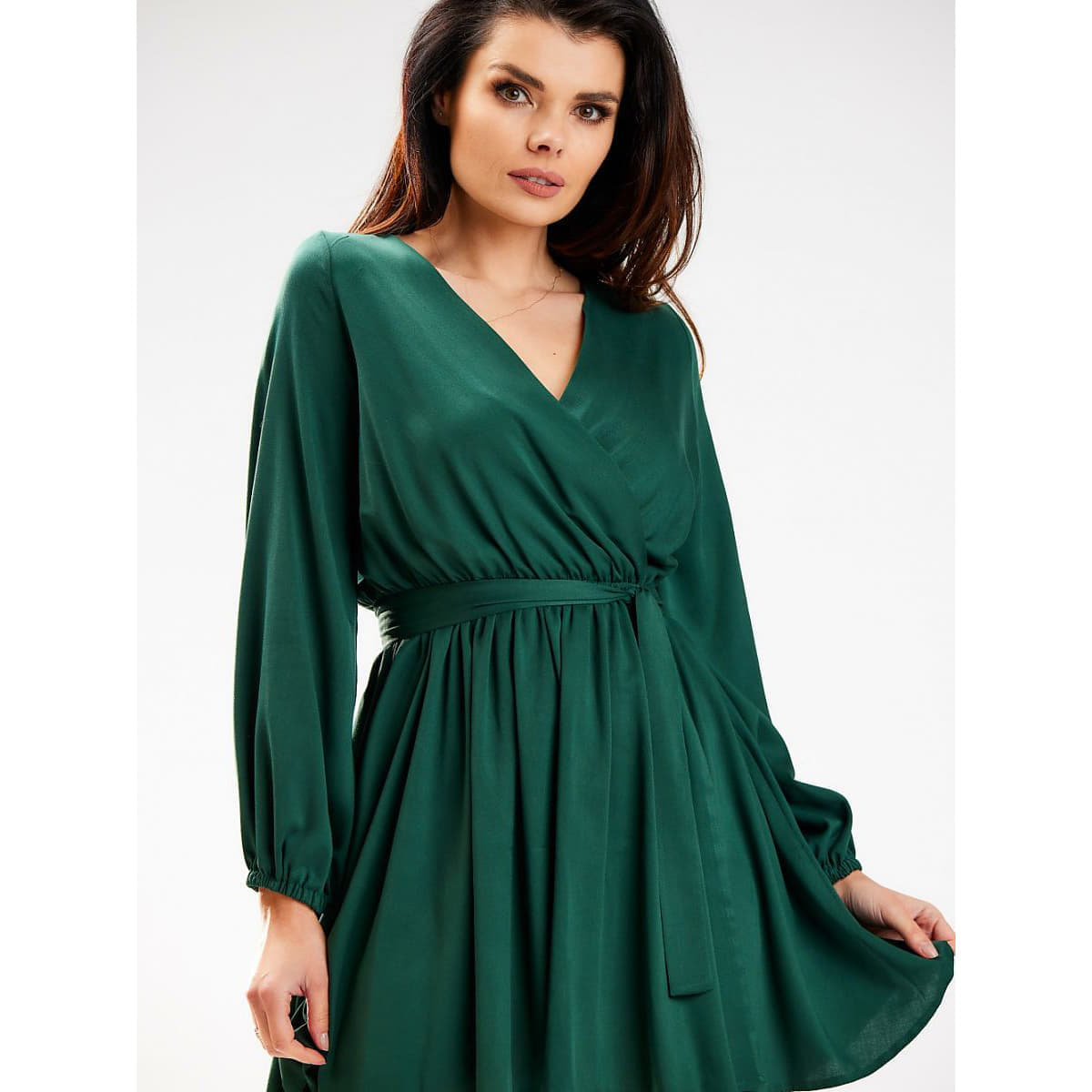 Rochie awama model 178661 Green