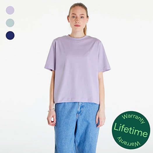 T-shirt Queens 3-Pack Women's Essential Tonal Print Lavander/ Leaf/ Navy