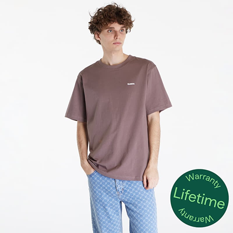 T-shirt Queens Men's Essential T-Shirt With Contrast Print Mauve