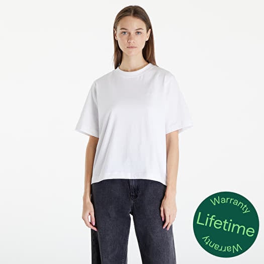 Tričko Queens Women's Essential T-Shirt With Tonal Print White