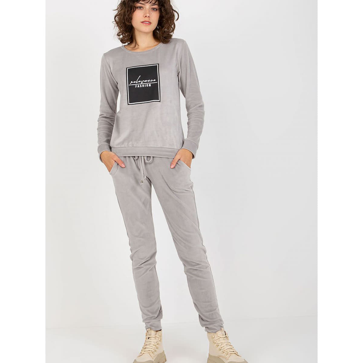 Tepláky Relevance model 177072 Grey S/M