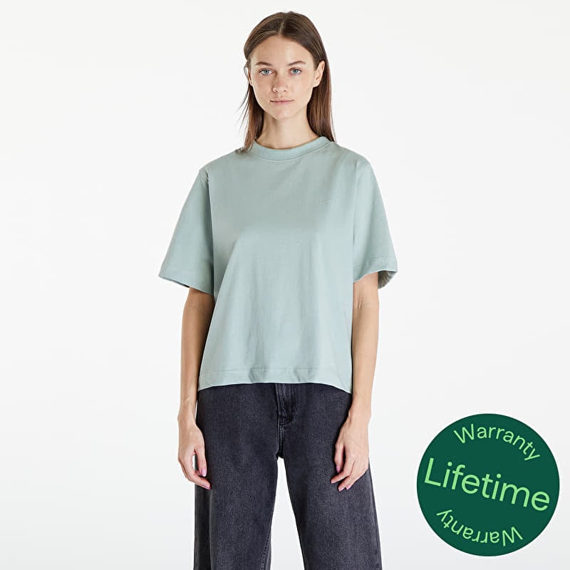 Queens Women's Essential T-Shirt With Tonal Print Leaf