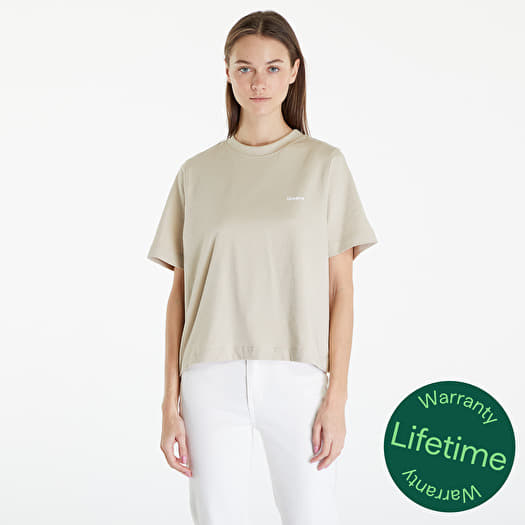 Tričko Queens Women's Essential T-Shirt With Contrast Print Sand