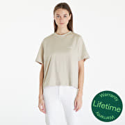 Queens Women's Essential T-Shirt With Contrast Print Sand