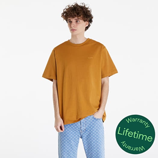 Maglietta Queens Men's Essential T-Shirt With Tonal Print Mustard