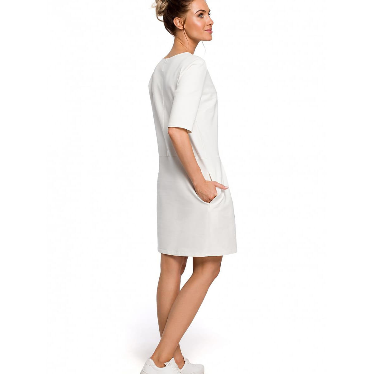 Šaty Moe model 127557 Beige