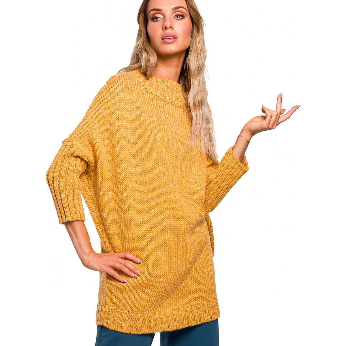 Pulover Moe model 135433 Yellow