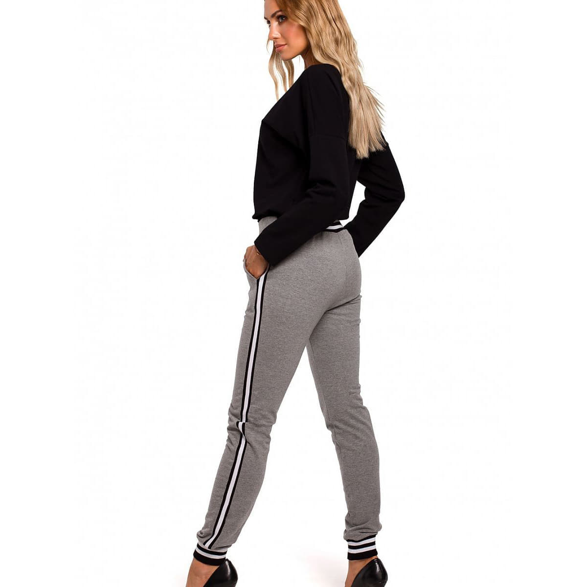 Pantaloni Moe model 135473 Grey
