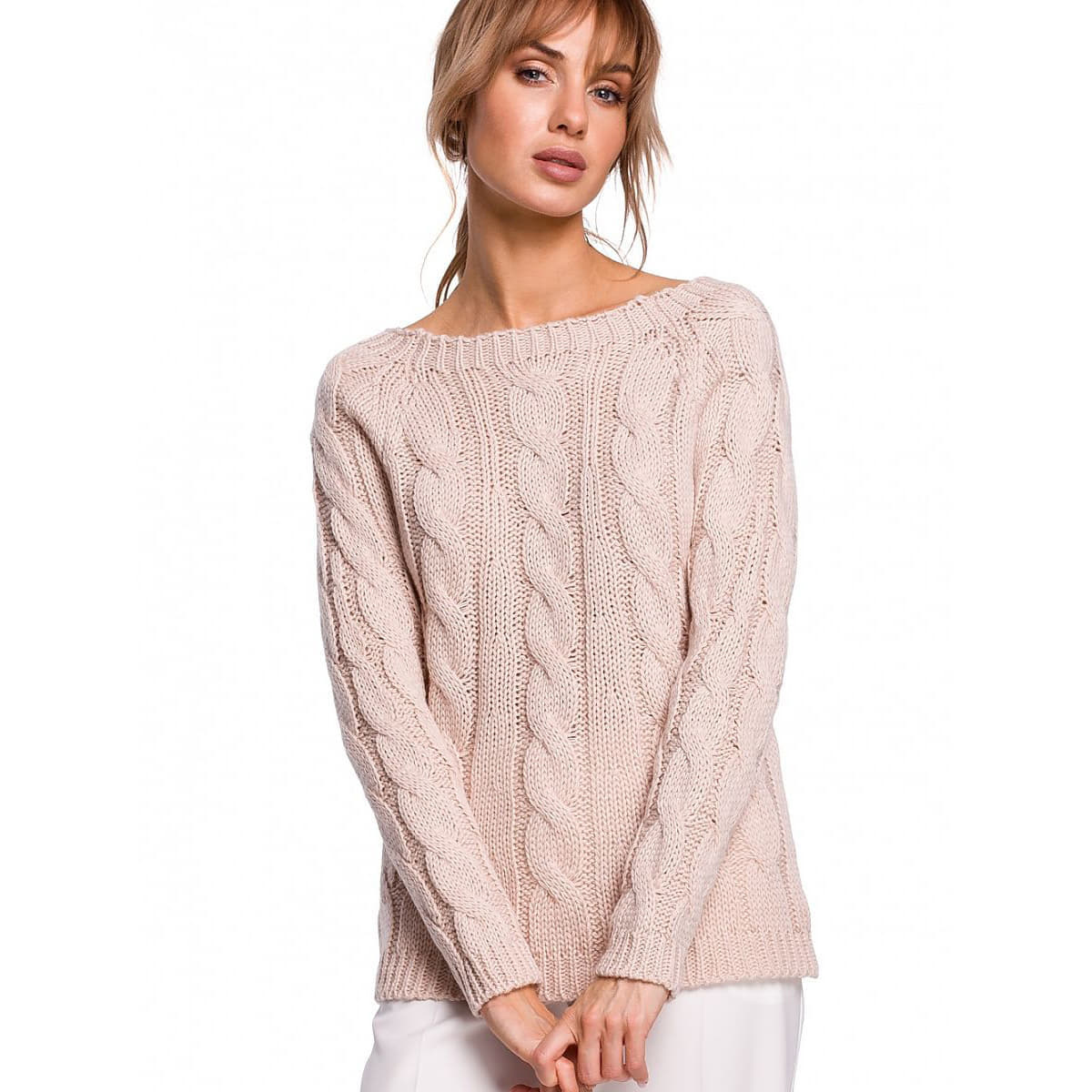 Pulover Moe model 142206 Pink