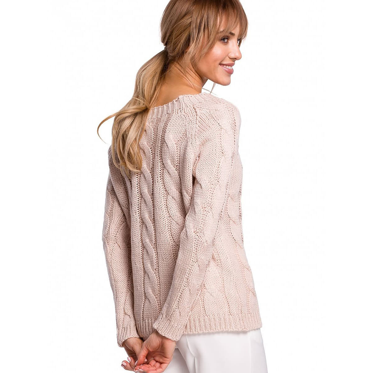 Pulover Moe model 142206 Pink