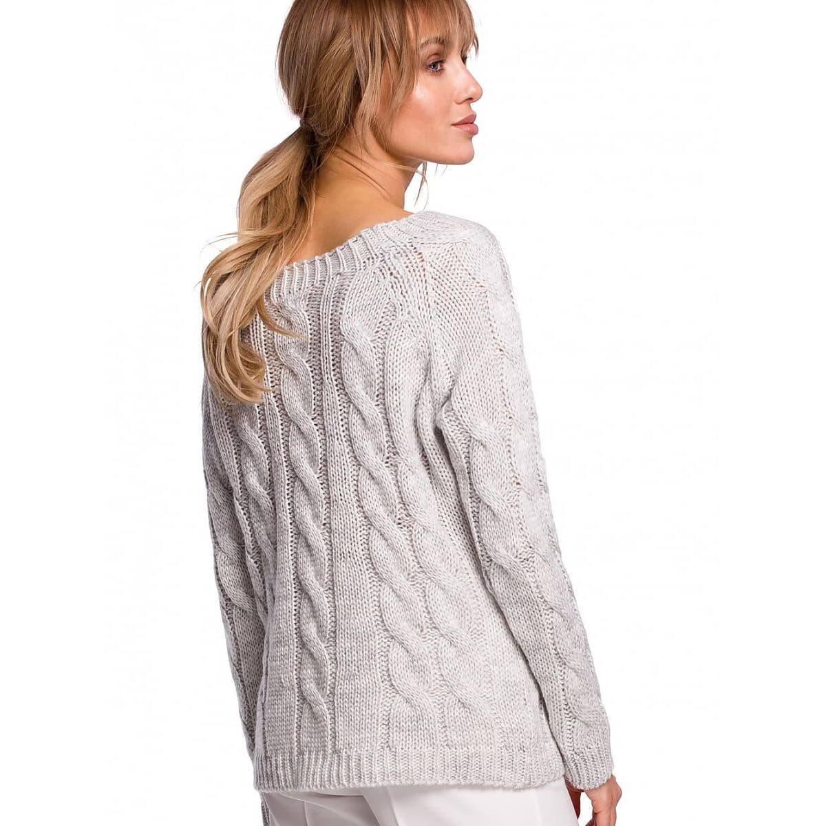 Pulover Moe model 142207 Grey