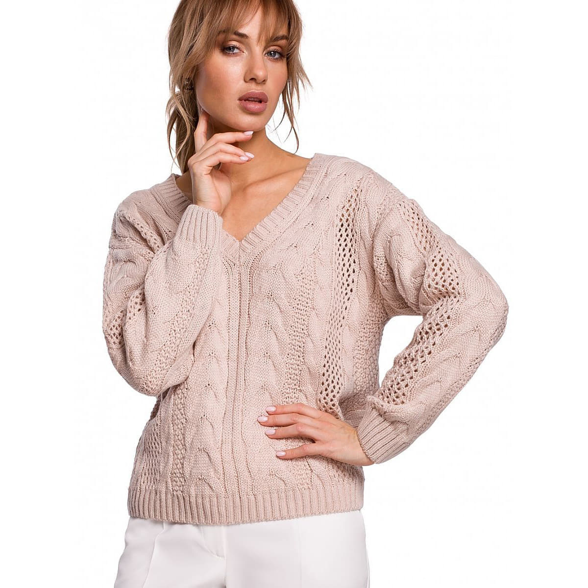 Pulover Moe model 142211 Pink