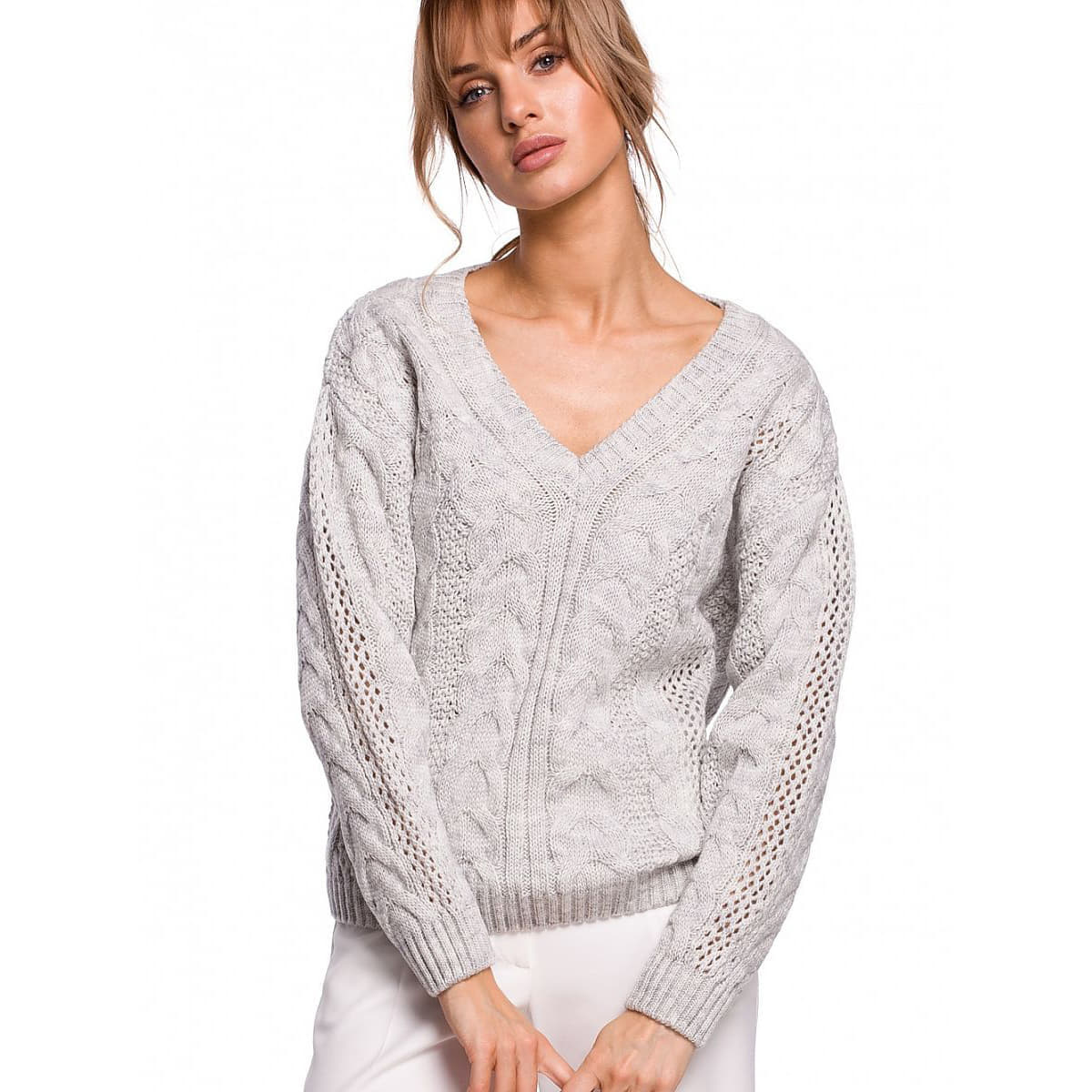 Pulover Moe model 142212 Grey