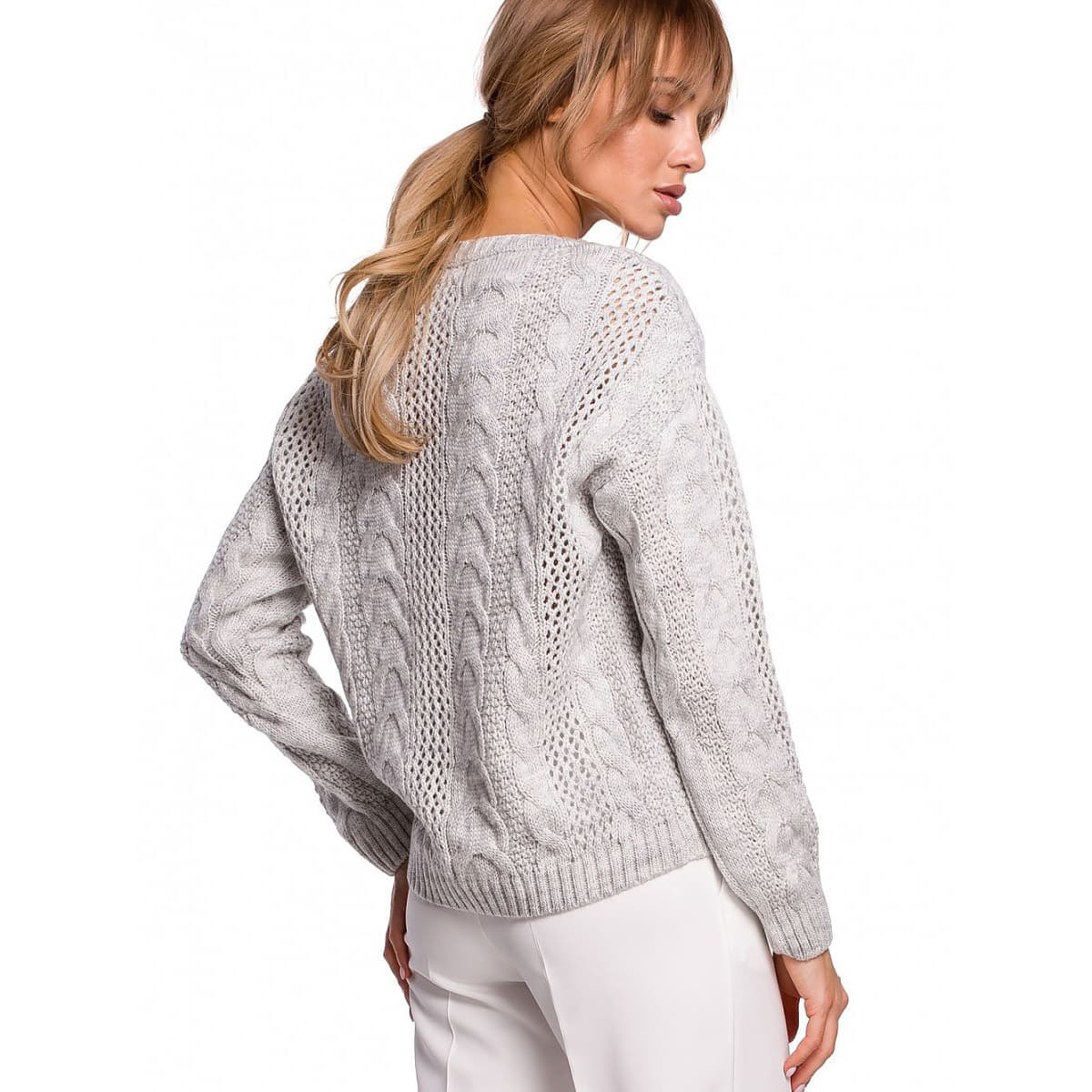 Pulover Moe model 142212 Grey