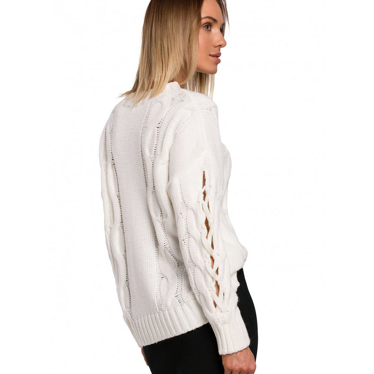 Pulover Moe model 147413 Beige