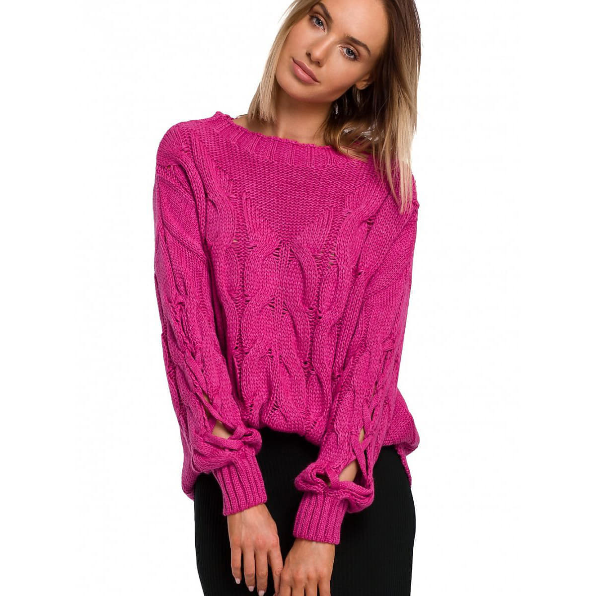 Pulover Moe model 147414 Pink