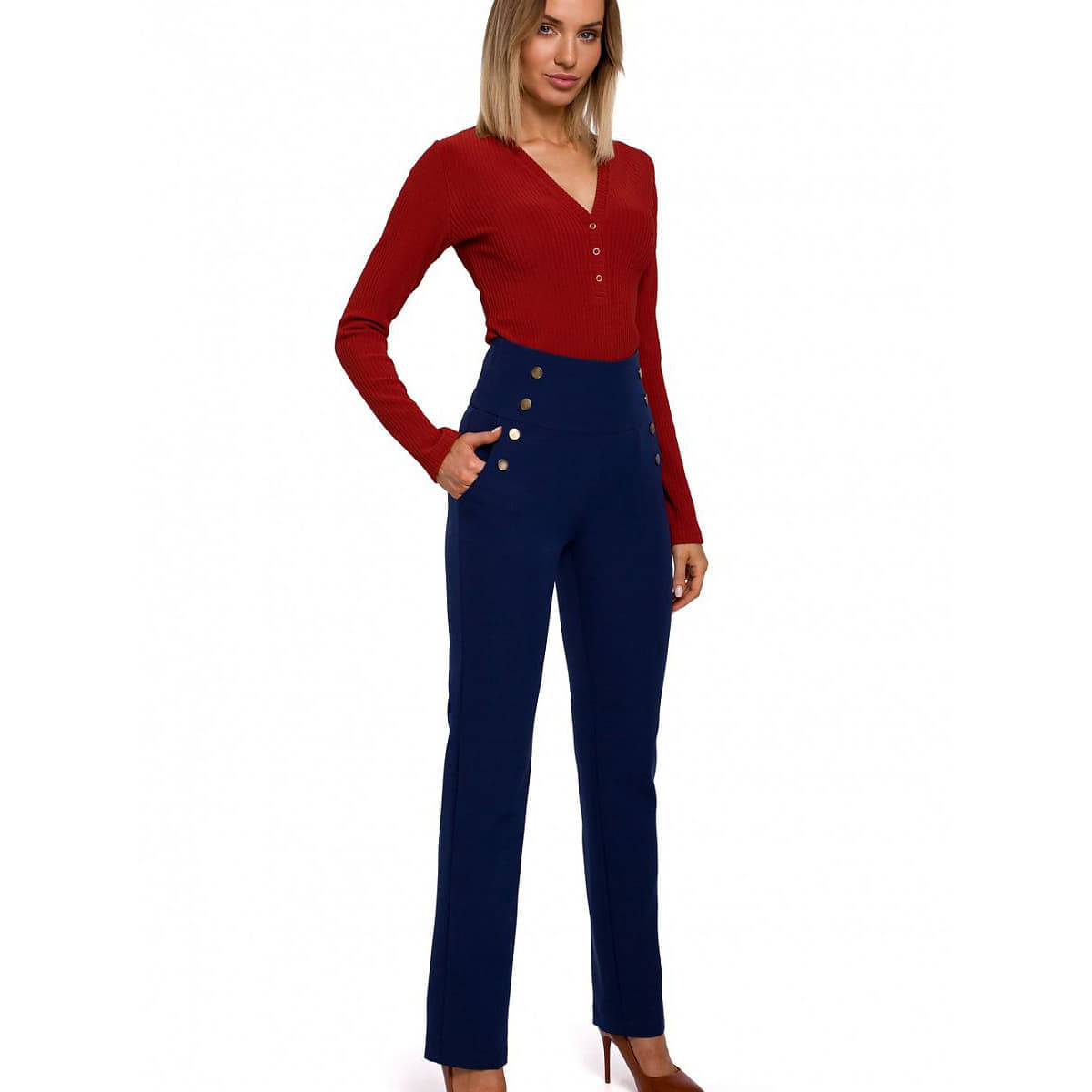 Pantaloni Moe model 147453 Granet