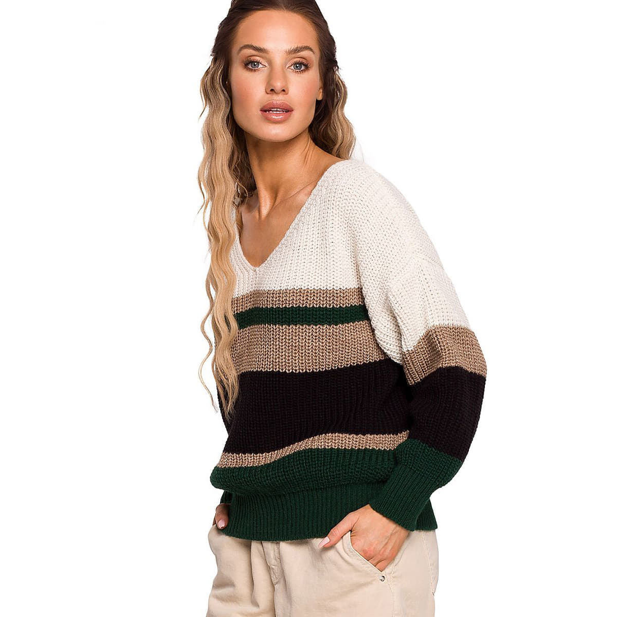 Pulover Moe model 163627 Multicolor