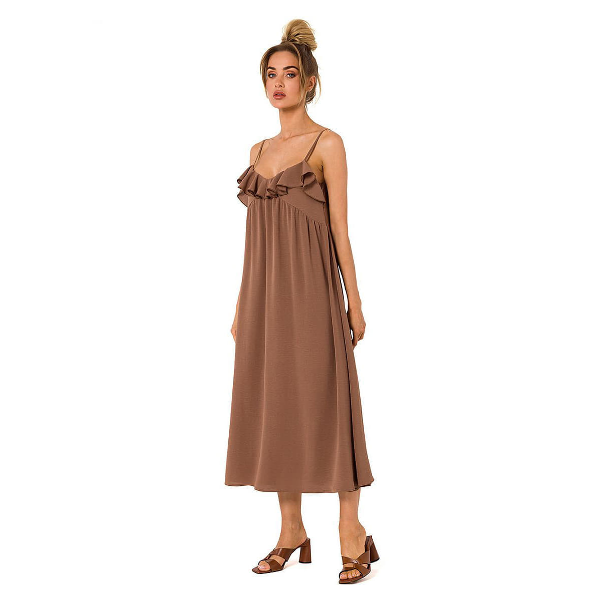 Rochie Moe model 177545 Brown