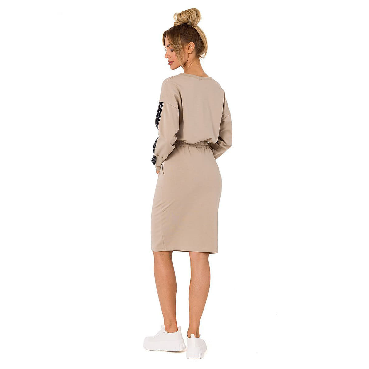 Fustă Moe model 177613 Beige