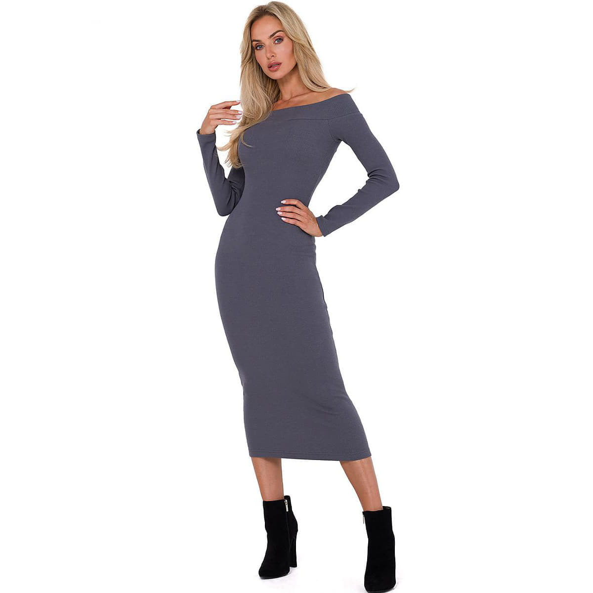 Rochie Moe model 184732 Grey