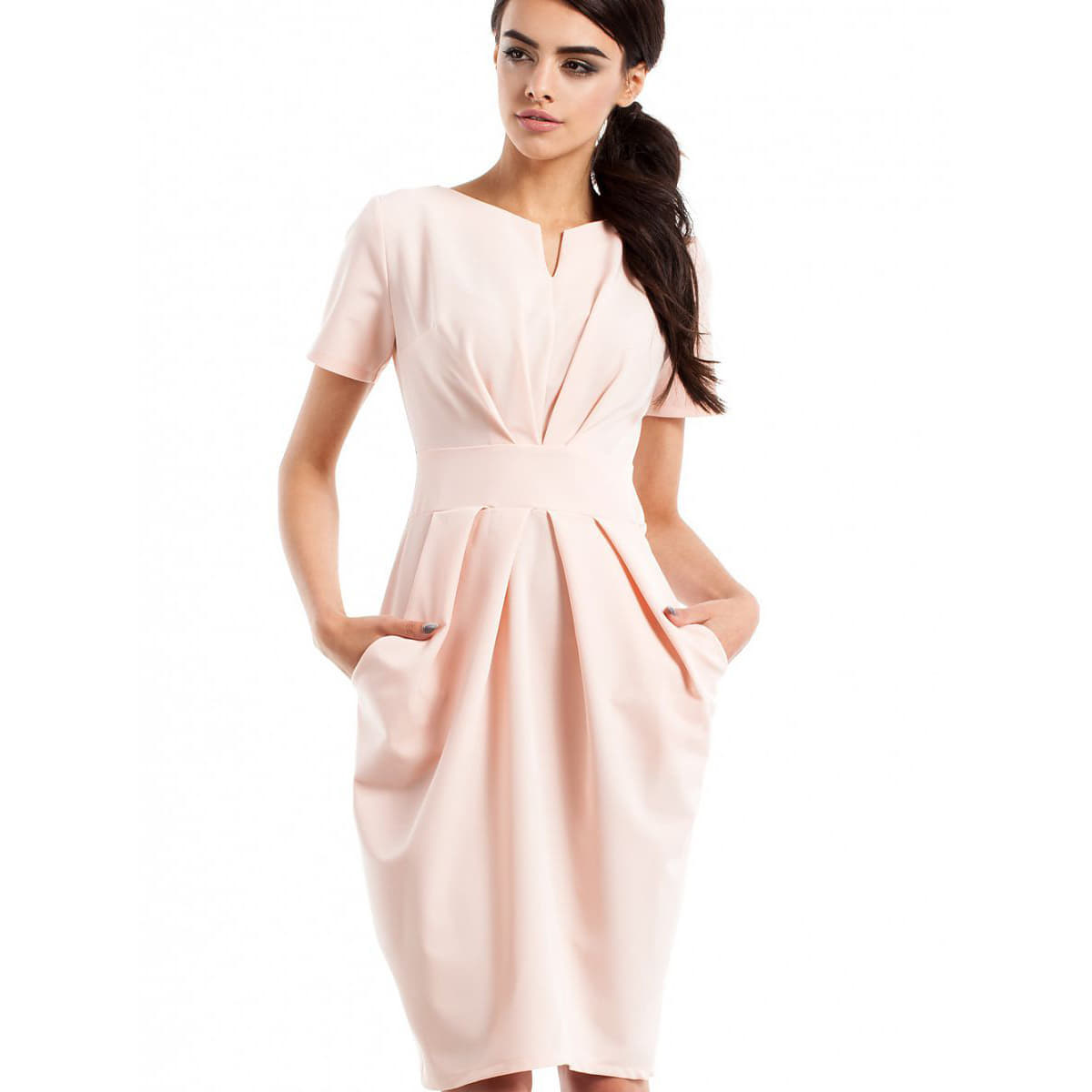 Rochie Moe model 60198 Pink