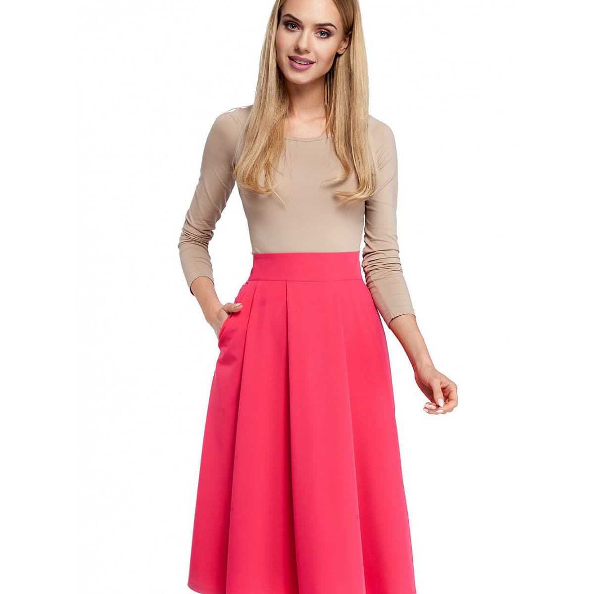 Fustă Moe model 84997 Pink
