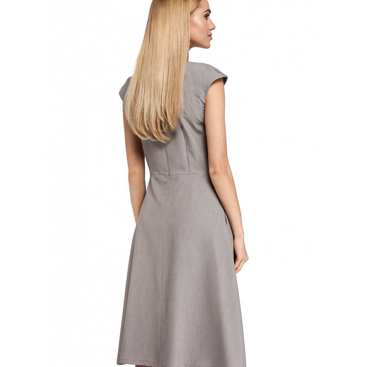 Rochie Moe model 85021 Grey