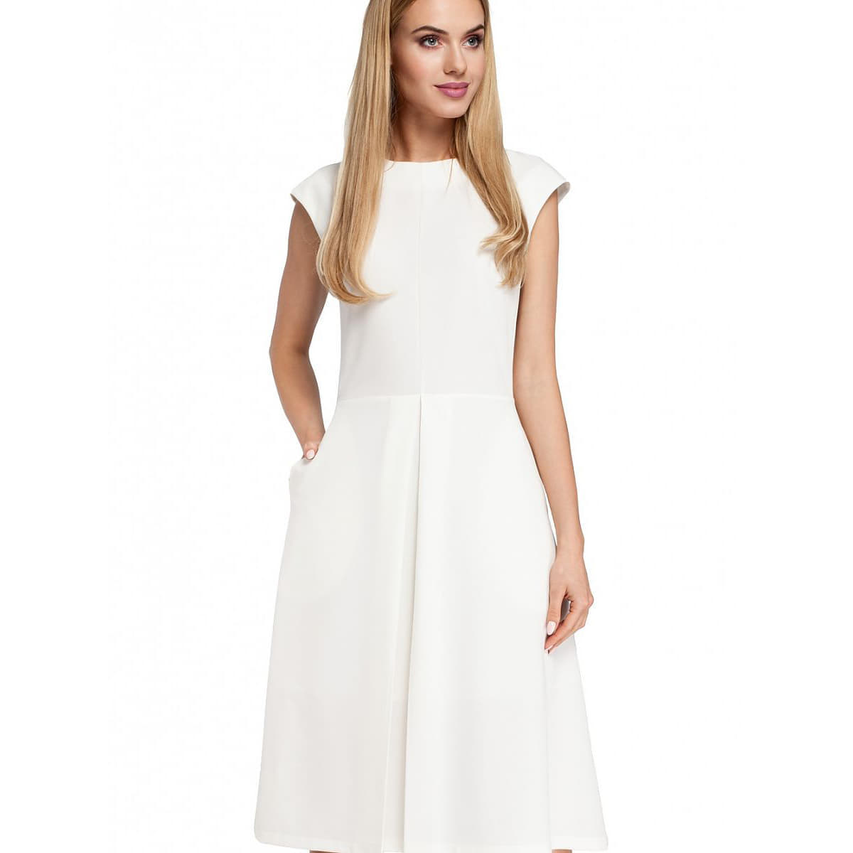 Rochie Moe model 85022 Beige