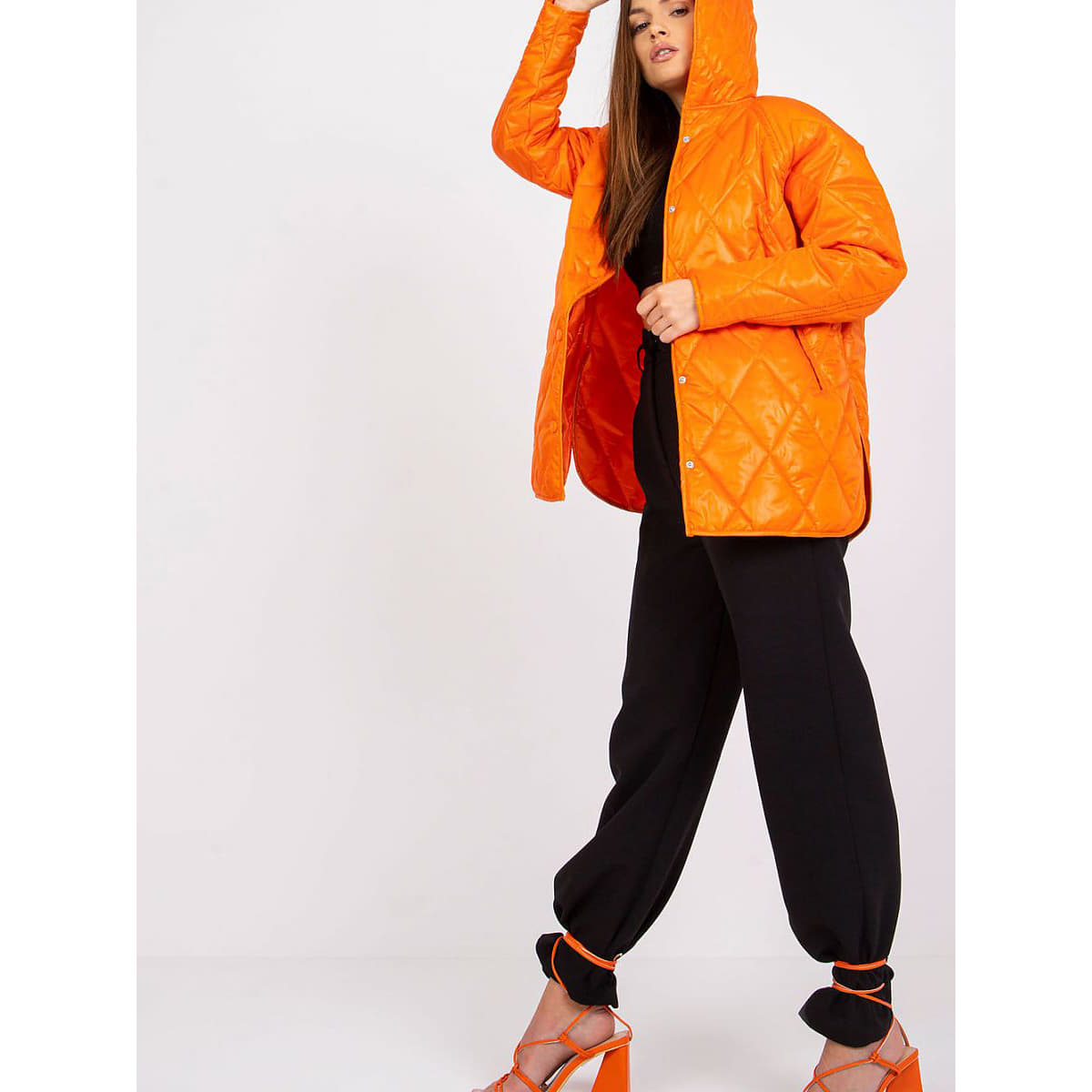 Jackets Rue Paris model 170570 Orange | Queens